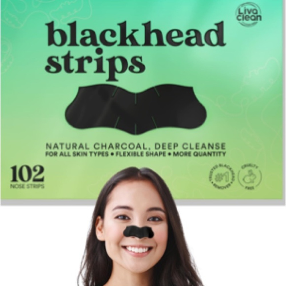 Blackhead Strips with Charcoal